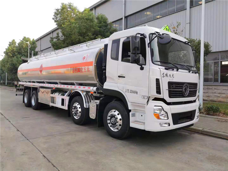 東風(fēng)天龍30方鋁合金前四后八運油車